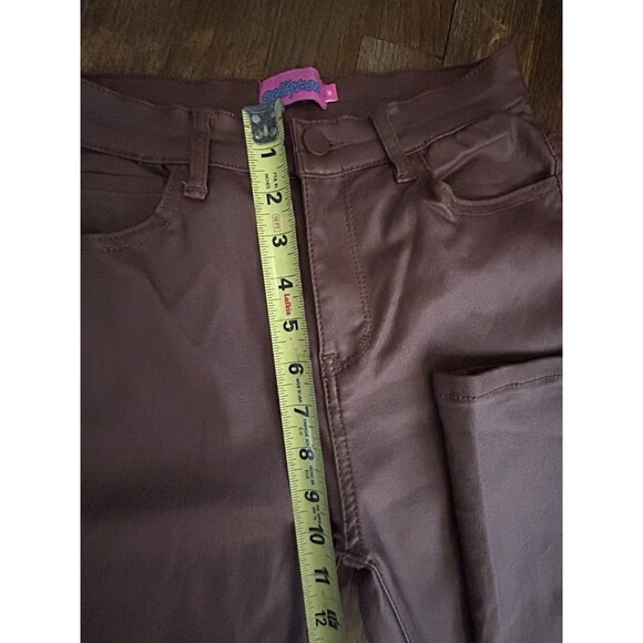 Edikted Women's Medium Brown Denim Pants - Picture 5 of 8